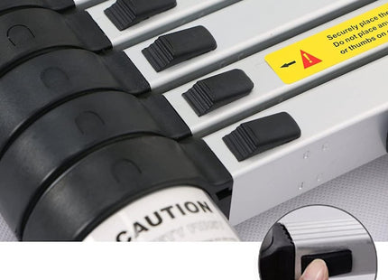 SCALA TELESCOPICA DIRITTA ALLUMINIO CM76-260