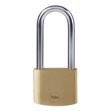YALE LUCCHETTO OTTONE ARCO LUNGO IN BLISTER