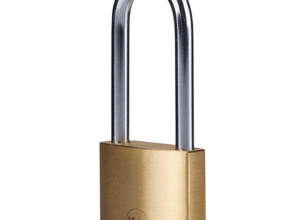 YALE LUCCHETTO OTTONE ARCO LUNGO IN BLISTER