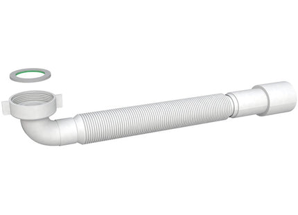 IDRO-BRIC TUBO FLESSIBILE AD ANGOLO CON GHIERA PLASTICA