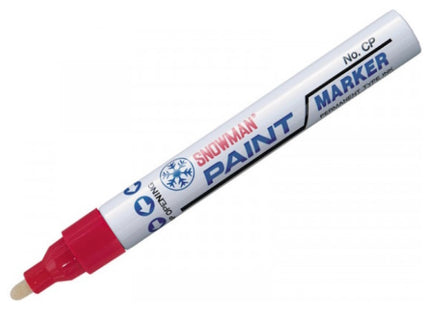 ULLMANN SNOWMAN MARCATORE PAINT MARKER PUNTA TONDA MM4,5