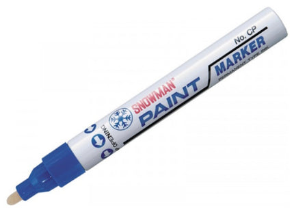ULLMANN SNOWMAN MARCATORE PAINT MARKER PUNTA TONDA MM4,5