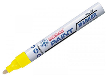 ULLMANN SNOWMAN MARCATORE PAINT MARKER PUNTA TONDA MM4,5