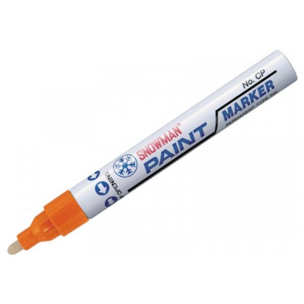 ULLMANN SNOWMAN MARCATORE PAINT MARKER PUNTA TONDA MM4,5