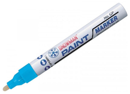 ULLMANN SNOWMAN MARCATORE PAINT MARKER PUNTA TONDA MM4,5