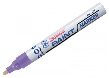 ULLMANN SNOWMAN MARCATORE PAINT MARKER PUNTA TONDA MM4,5