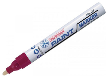 ULLMANN SNOWMAN MARCATORE PAINT MARKER PUNTA TONDA MM4,5