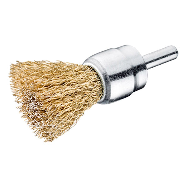 SIT SPAZZOLA A PENNELLO IN ACCIAIO OTTONATO CON GAMBO D.MM28 ART.0210