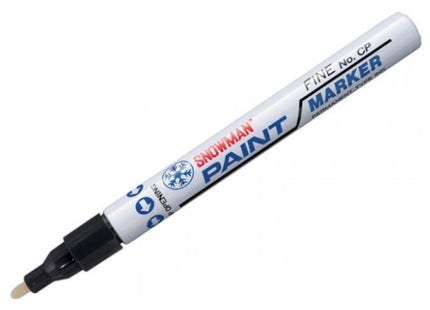 ULLMANN SNOWMAN MARCATORE PAINT MARKER PUNTA FINE MM3