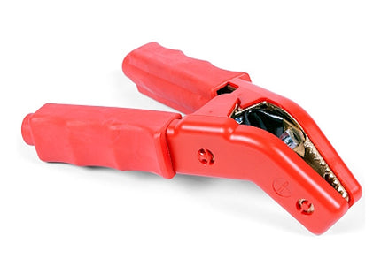 INTEC PINZA ISOLATA ROSSA POLO POSITIVO CON TRECCIA 600A