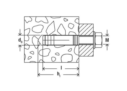 FISCHER  TASSELLI IN OTTONE CON VITE TE PO S K IN BLISTER
