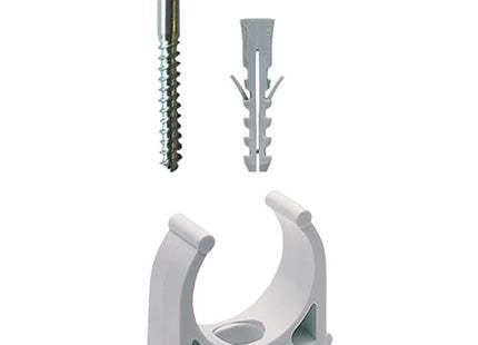 FISCHER BLISTER FISSATUBI A SCATTO IN NYLON CON VITI E TASSELLI FT