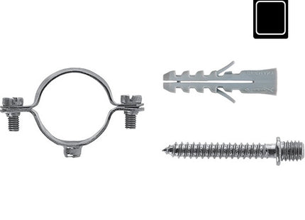 FISCHER BLISTER COLLARI FISSATUBI CON TASSELLI E VITI