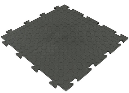 ARTPLAST LINEA TENAX PIASTRELLA IN PVC BOLLE MM500X500x8 NERA