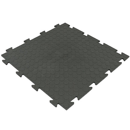 ARTPLAST LINEA TENAX PIASTRELLA IN PVC BOLLE MM500X500x8 NERA