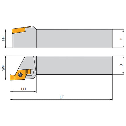 IMPERO UTENSILE PER TORNITURA ART. P61.SFR-2020K-06