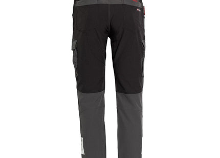 ISSA PANTALONE DA LAVORO WISE TROUSERS COLORE GRIGIO/NERO