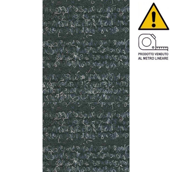 VELCOC TAPPETO MOD. KENT ANTRACITE H.CM100 AL MTL