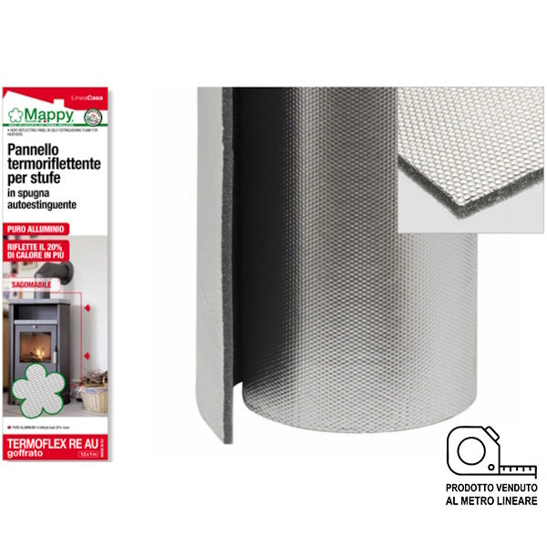 MAPPY PARAFREDDO TERMOFLEX RE AU PER STUFE SPESSORE MM10 H.MT1,0 AL MTL