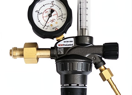 MUJELLI RIDUTTORE DI PRESSIONE PROCONTROL CO2 FLUSSOMETRO