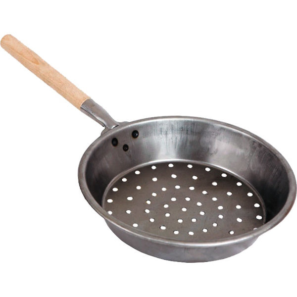 PADELLE PER CASTAGNE CON MANICO IN LEGNO D.CM 26