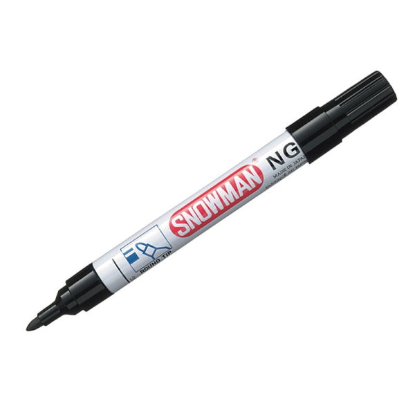 ULLMANN SNOWMAN MARCATORE PERMANENT MARKER NG100 PUNTA TONDA MM3,5