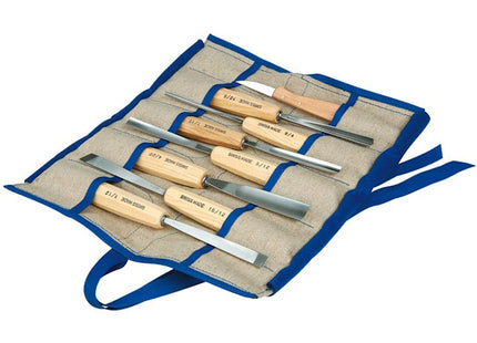 PFEIL SET DI 8 SGORBIE PER LEGNO IN ASTUCCIO