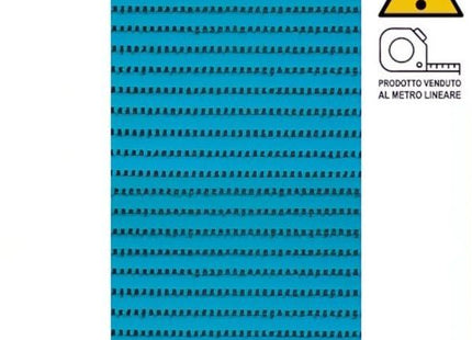 VELCOC TAPPETO MULTIUSO MOD. JOLLY AZZURRO H.CM65 AL MTL