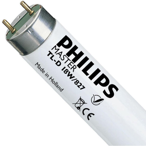 PHILIPS TUBO NEON FLUORESCENTE LINEARE MASTER TL-D SUPER 80 ATTACCO G13