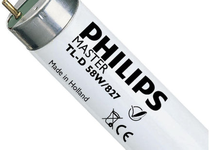 PHILIPS TUBO NEON FLUORESCENTE LINEARE MASTER TL-D SUPER 80 ATTACCO G13