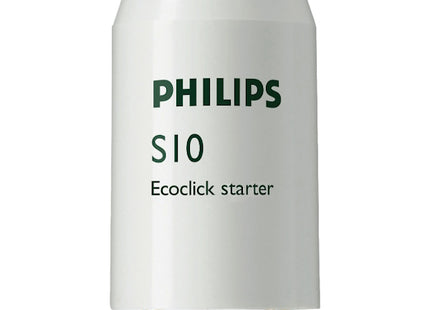 PHILIPS ECOCLIK STARTER S10 PER ACCENSIONE LAMPADE FLUORESCENTI