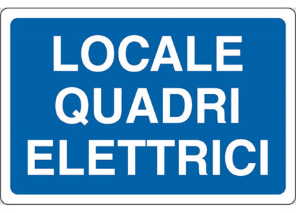 SEGNALE LOCALE QUADRI ELETTRICI IN ALLUMINIO MM300X200