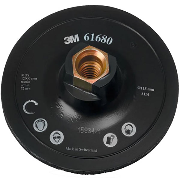 3M PLATORELLO VELCRATO D.MM115X22 M14 PN61680