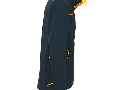 U-POWER GIACCA IN TESSUTO PLUTON CON CAPPUCCIO COLORE DEEP BLUE TG.S*