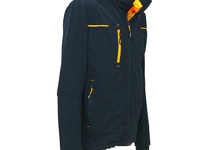 U-POWER GIACCA IN TESSUTO PLUTON CON CAPPUCCIO COLORE DEEP BLUE TG.S*