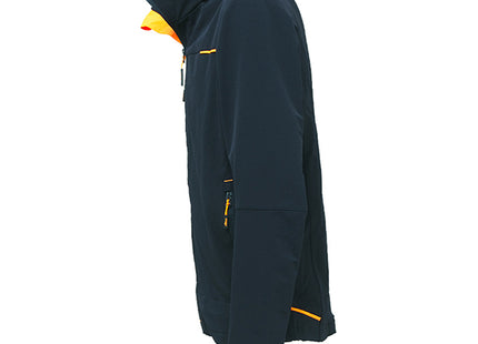 U-POWER GIACCA IN TESSUTO PLUTON CON CAPPUCCIO COLORE DEEP BLUE TG.S*