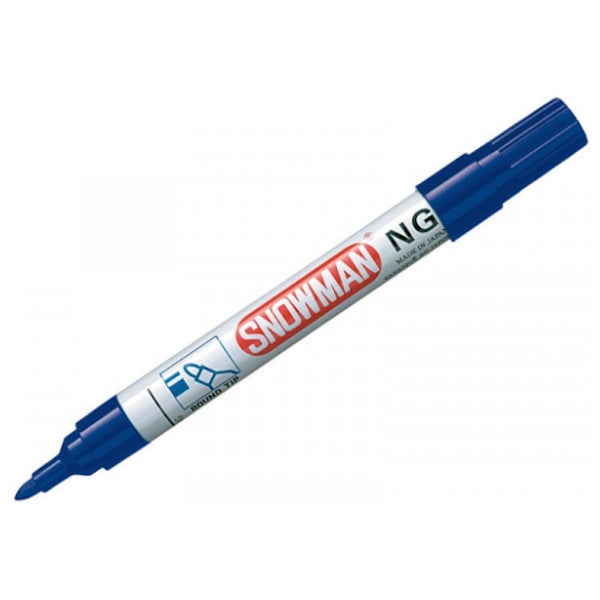 ULLMANN SNOWMAN MARCATORE PERMANENT MARKER NG100 PUNTA TONDA MM3,5