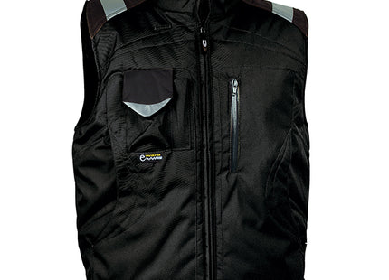 COFRA GILET IMBOTTITO POLAR COLORE NERO/NERO