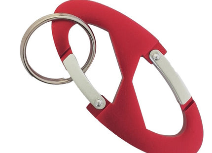 SILCA PORTACHIAVI A MOSCHETTONE DOPPIO CON ANELLO