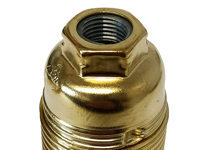 FAEG PORTALAMPADE IN METALLO CAMICIA FILETTATA CONF.DA PZ2