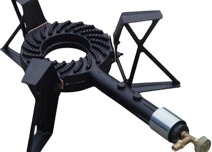 PROJECT FORNELLONE A GAS IN GHISA 3 PIEDI MOD. POWERFIRE 3