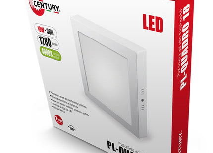 CENTURY PLAFONIERA LED MOD. PL-QUADRO 230V
