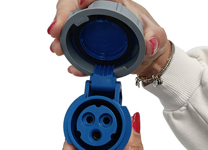 FAEG PRESA INDUSTRIALE VOLANTE CEE CABLAGGIO A VITE 2P+T 16A 250V IP67