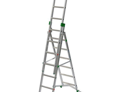 FACAL SCALA SUPER PRIMA 3 ELEMENTI TRASFORMABILE IN ALLUMINIO