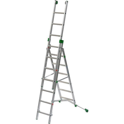 FACAL SCALA SUPER PRIMA 3 ELEMENTI TRASFORMABILE IN ALLUMINIO