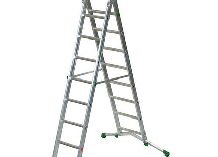 FACAL SCALA SUPER PRIMA 2 ELEMENTI TRASFORMABILE IN ALLUMINIO