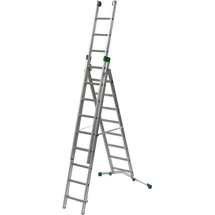 FACAL SCALA SUPER PRIMA 3 ELEMENTI TRASFORMABILE IN ALLUMINIO