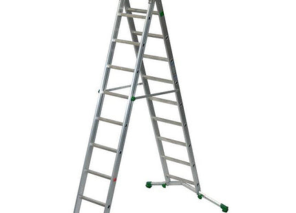 FACAL SCALA SUPER PRIMA 2 ELEMENTI TRASFORMABILE IN ALLUMINIO