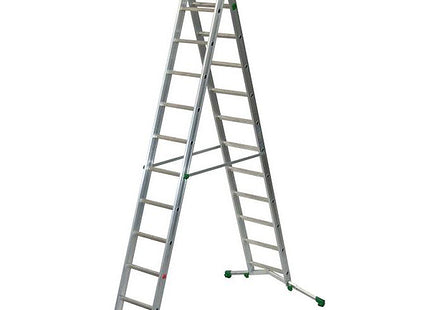 FACAL SCALA SUPER PRIMA 2 ELEMENTI TRASFORMABILE IN ALLUMINIO