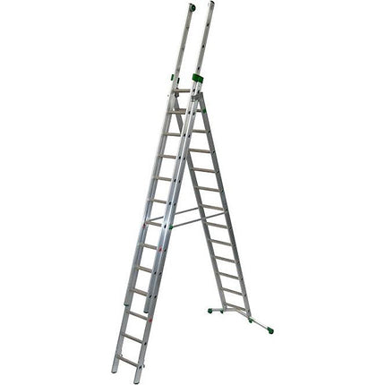 FACAL SCALA SUPER PRIMA 3 ELEMENTI TRASFORMABILE IN ALLUMINIO